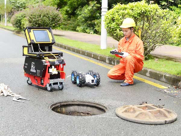 龙里管道机器人检测